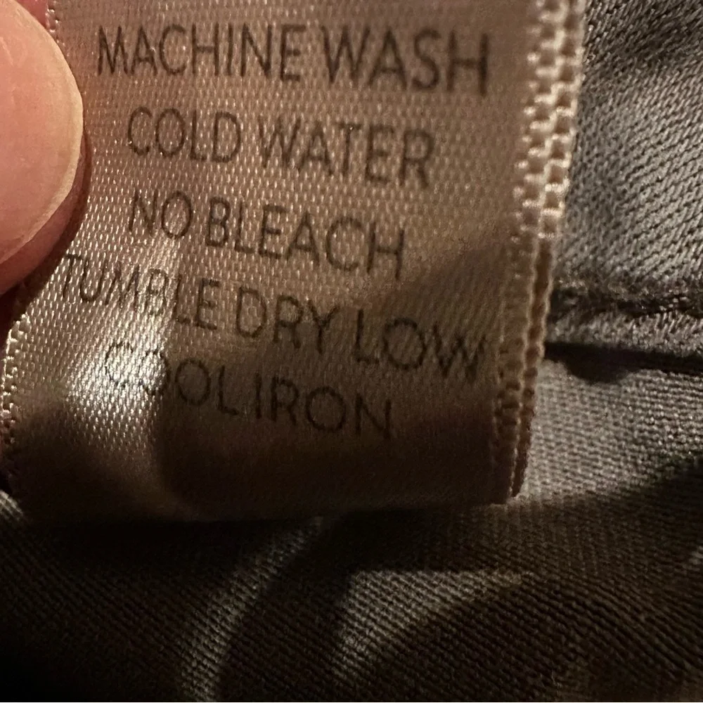 Pistola Hunter Skinny Cargo Zipper 27” Inseam Tencel Pants Women’s Size 27 Gray - Picture 9 of 9